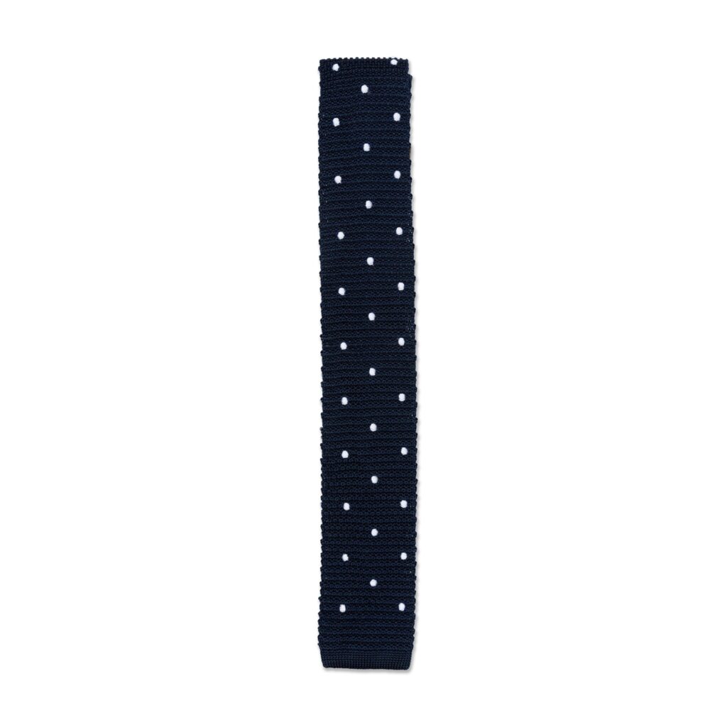 Why Polka Dot Knit Tie Styles Continue to Work in Modern Menswear image