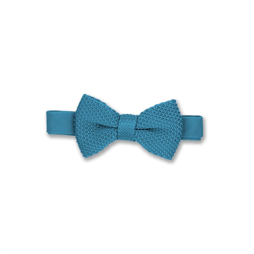 Why men’s knitted bow tie & pocket square sets are trending for modern weddings image