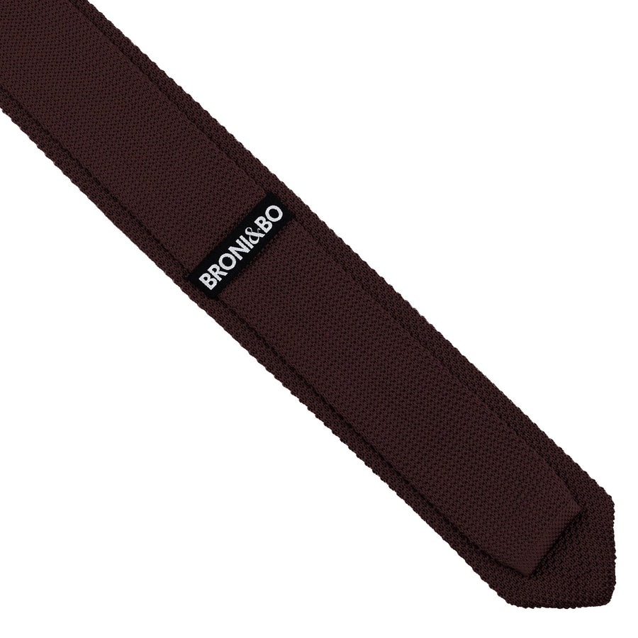 brown knitted